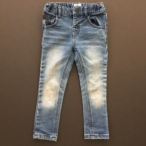 Boys blue stretch jeans